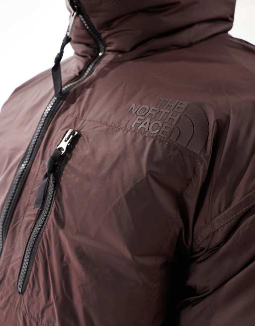 The North Face high Pile reversible jacket in stone