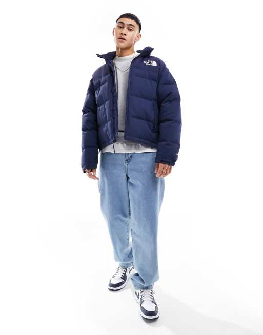 The North Face – 92 Ripstop Nuptse – Marinblå pufferjacka