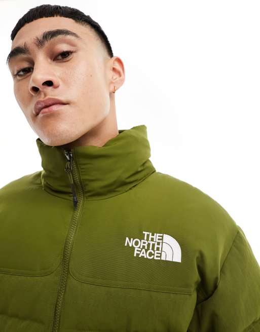 The North Face 92 Ripstop Nuptse puffer jacket in olive