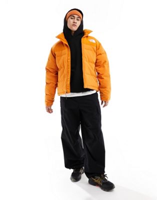 The North Face 92 Ripstop Nuptse puffer jacket in orange