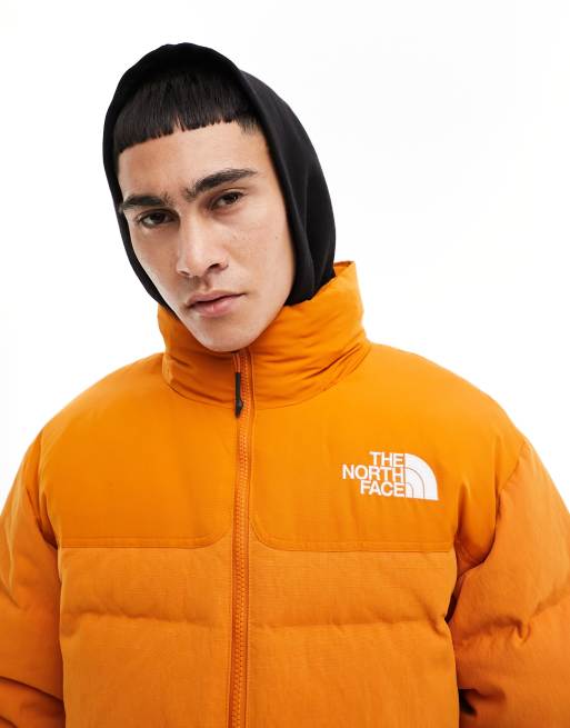 Orange nuptse north on sale face