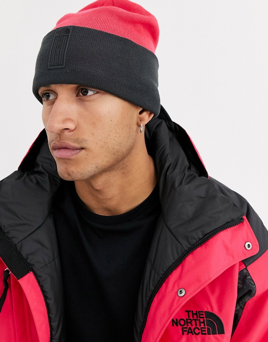 THE NORTH FACE 94 RAGE BEANIE IN ROSE RED-PINK,NF0A3FNCD0S1