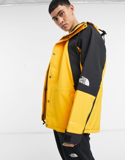 North face mountain jacket yellow best sale