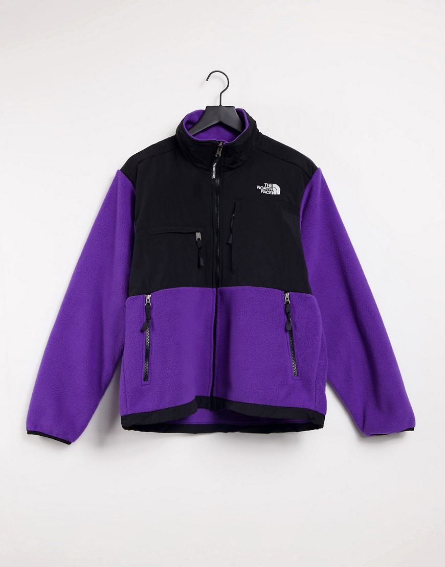 The North Face 95 Retro Denali fleece jacket in purple
