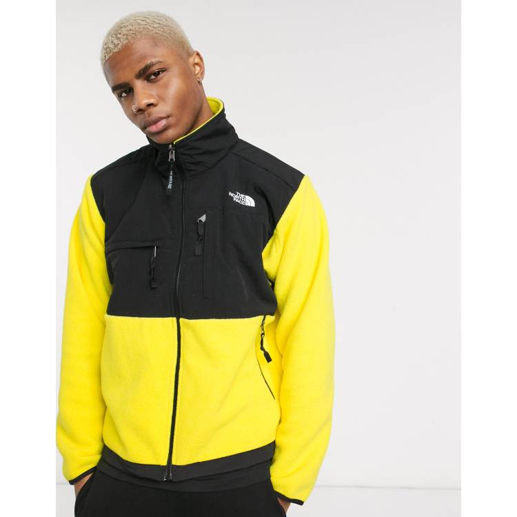 The North Face 95 Retro Denali fleece jacket in yellow ASOS