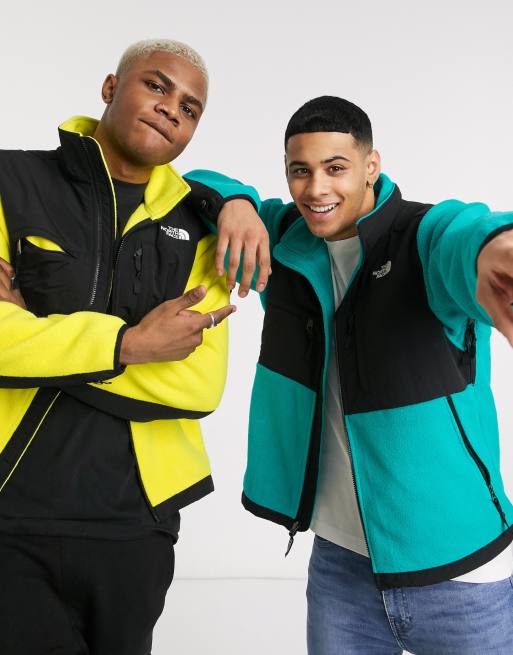 The North Face 95 Retro Denali fleece jacket in yellow ASOS