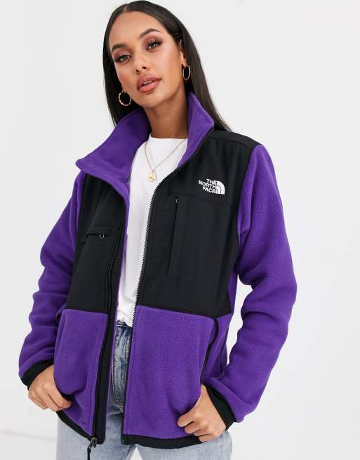 The north face hot sale denali fleece purple