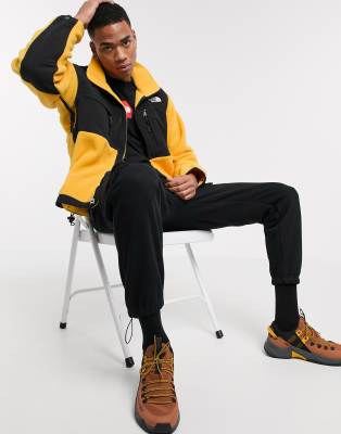 The North Face Denali 2 Recycled-fibre Zipped Fleece Sweatshirt In Yellow