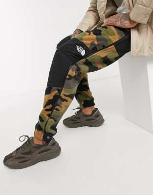 north face camo joggers