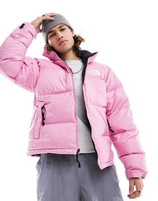 The North Face '96 Retro Nuptse down puffer jacket in pink - ASOS Price Checker