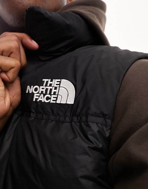 The North Face '96 Retro Nuptse down puffer gilet in black