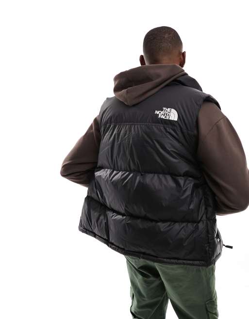 The North Face '96 Retro Nuptse down puffer gilet in black