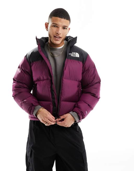 The North Face Plus 1996 Retro Nuptse down puffer jacket in black, ASOS