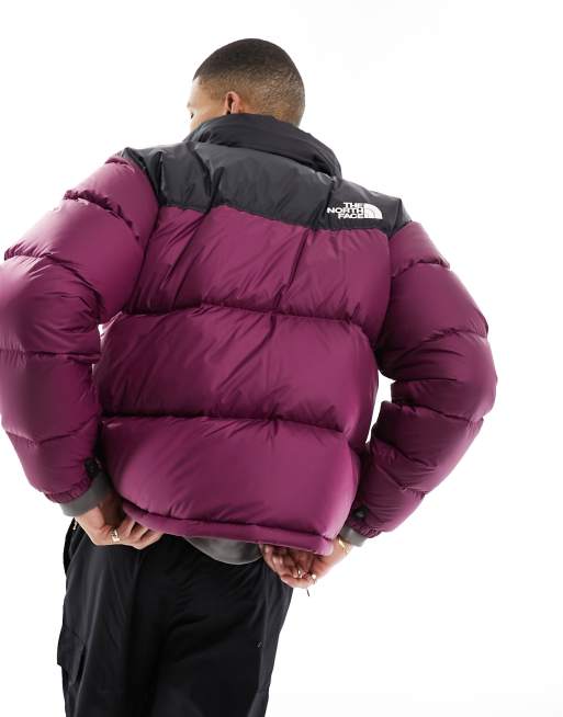 The North Face Plus 1996 Retro Nuptse down puffer jacket in black, ASOS