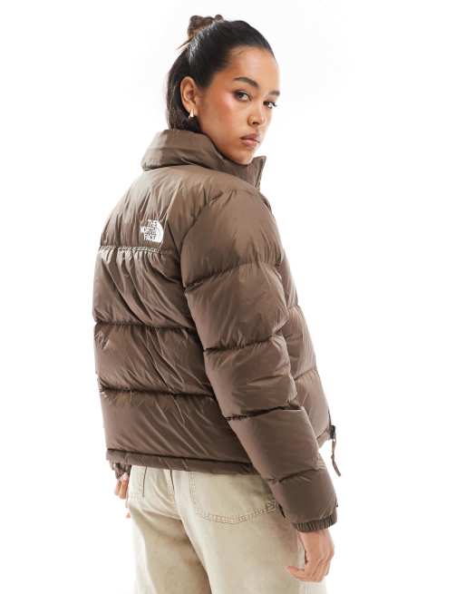 The North Face - 96 Retro Nuptse - Gewatteerd jack in donkerbruin, 4 van 4