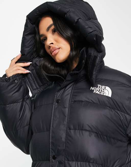 The North Face Acamarachi Langer wattierter Oversize Steppmantel in Schwarz exklusiv bei ASOS