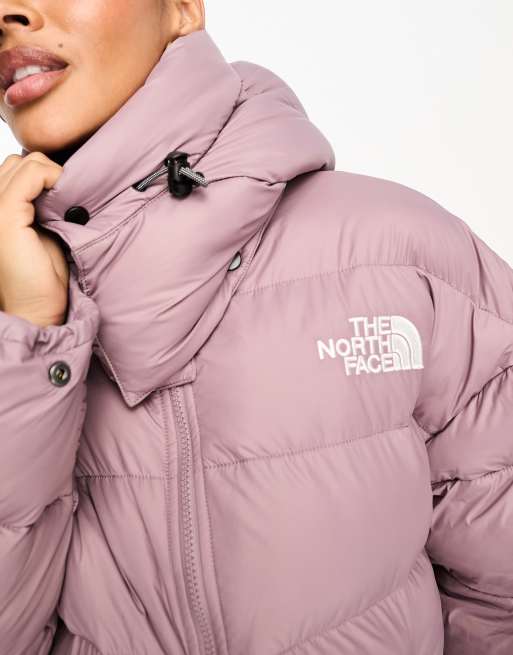 The North Face - Acamarachi - Oversized gewatteerd puffer jack in taupe, exclusief bij ASOS, 3 van 4