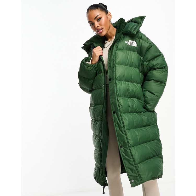 The north face hot sale long down coat