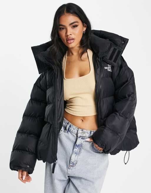 North face clearance shiny puffer jacket