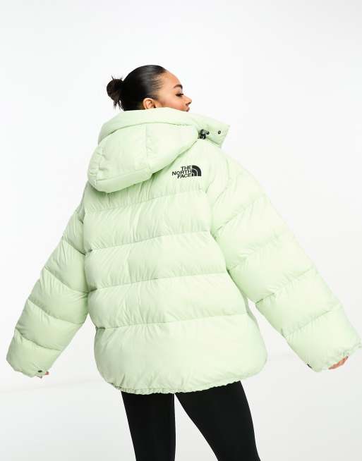 The North Face Acamarachi oversized puffer jacket in black Exclusive at ASOS