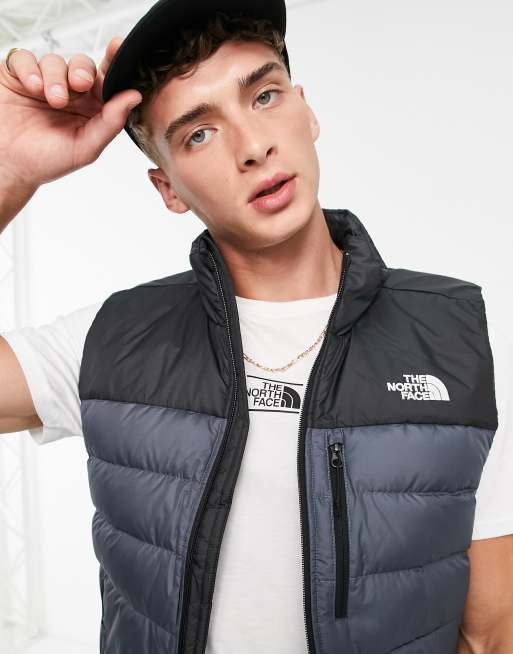 Grey north outlet face body warmer