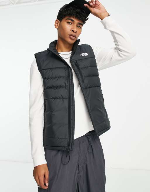 grey north face gilet