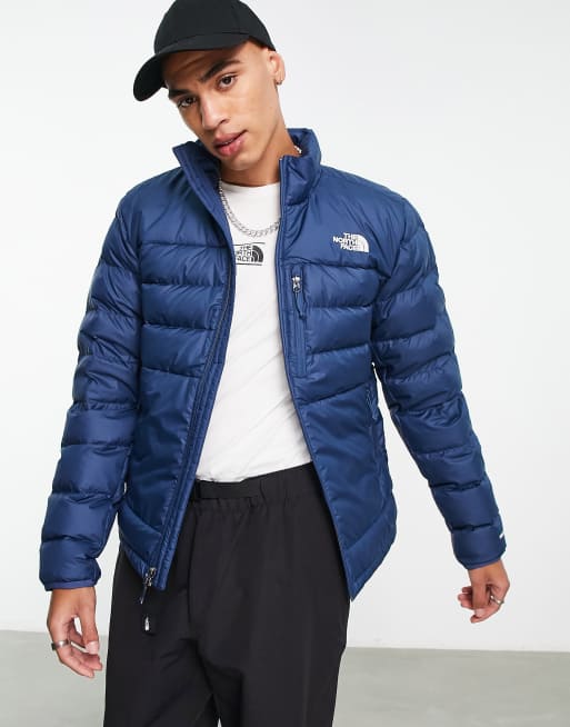 The North Face Aconcagua 2 down puffer jacket in navy | ASOS