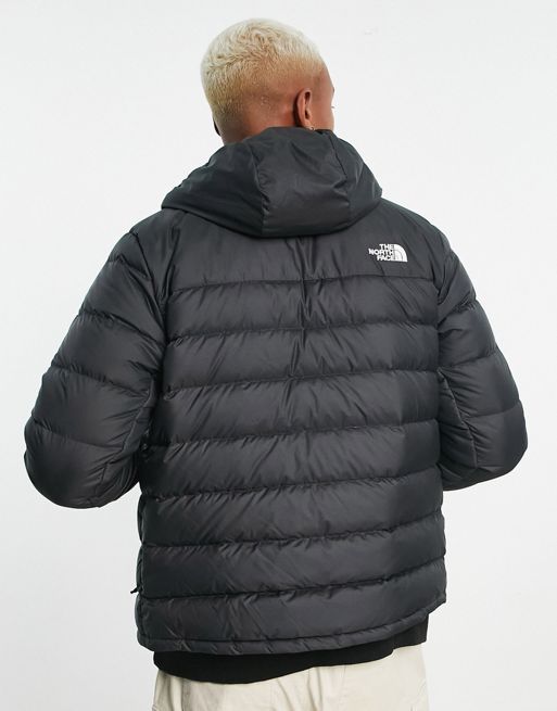 The North Face Aconcagua 2 hooded down puffer jacket in black