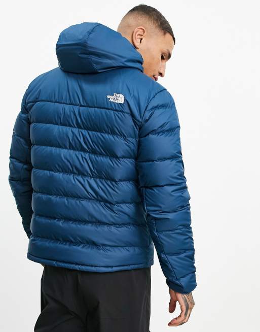 The North Face Aconcagua 2 hooded jacket in blue