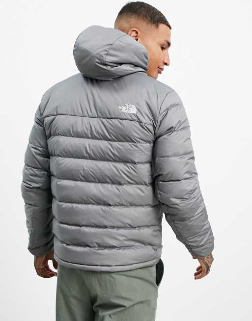 The north face aconcagua jacket grey shop mens