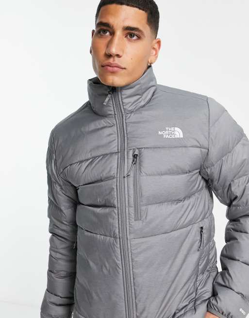 Mens north face jacket on sale grey