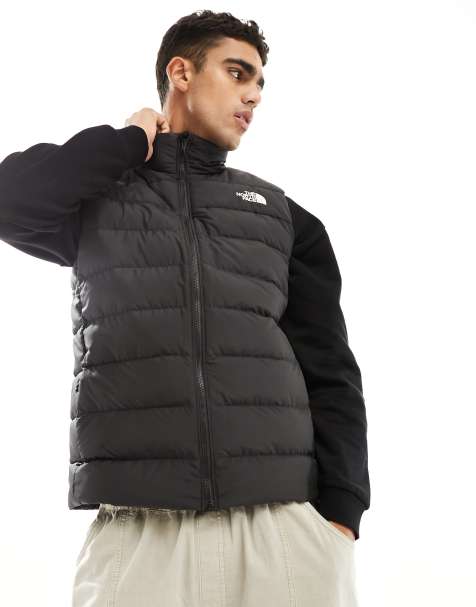 노스페이스 The North Face Aconcagua 3 down puffer gilet in black,BLACK