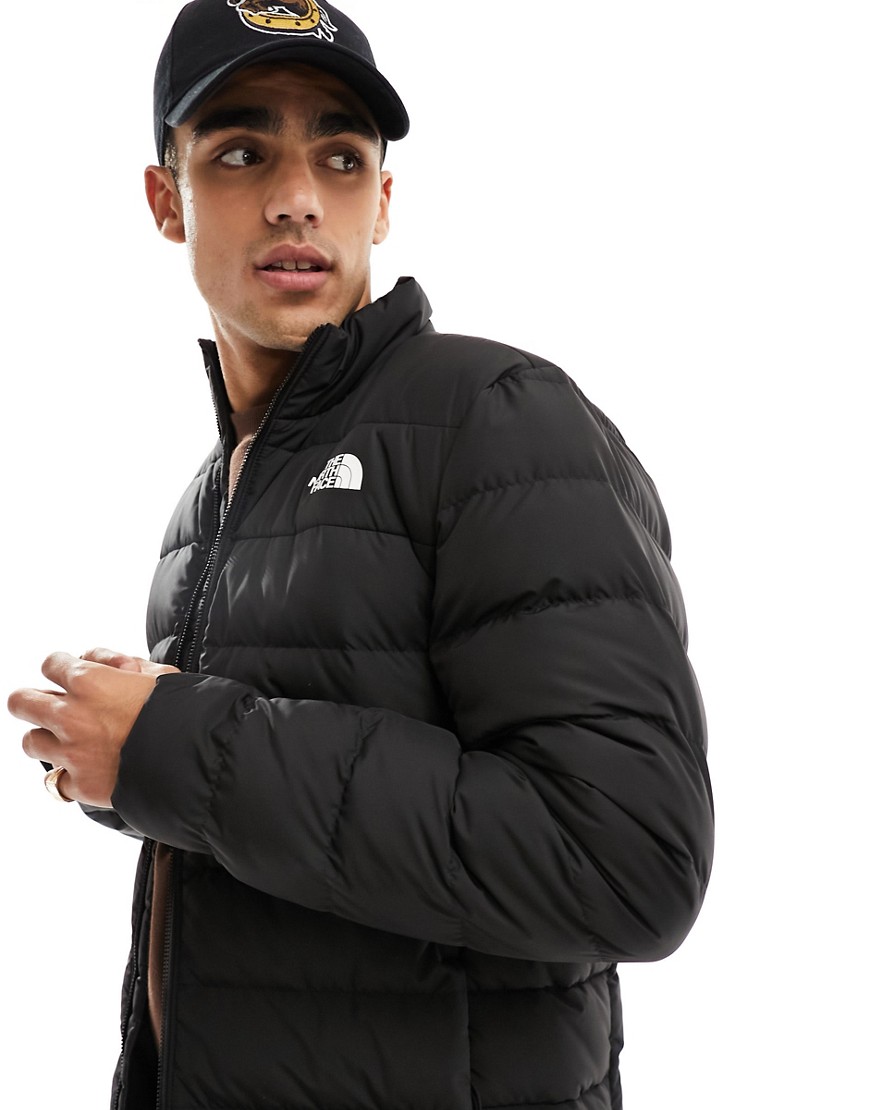 The North Face Aconcagua 3 down puffer jacket in black
