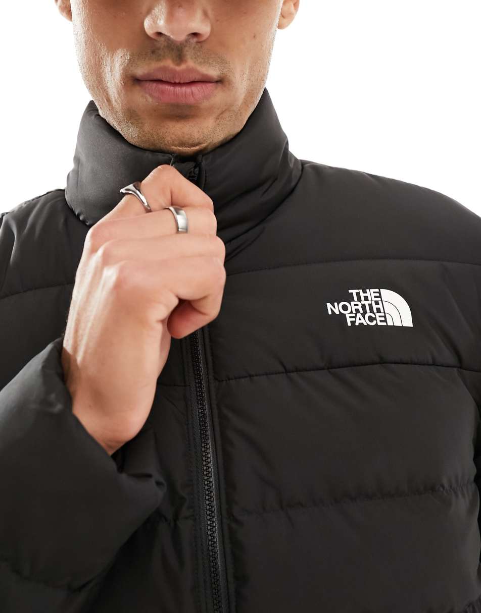 The North Face Aconcagua 3 down puffer jacket in black