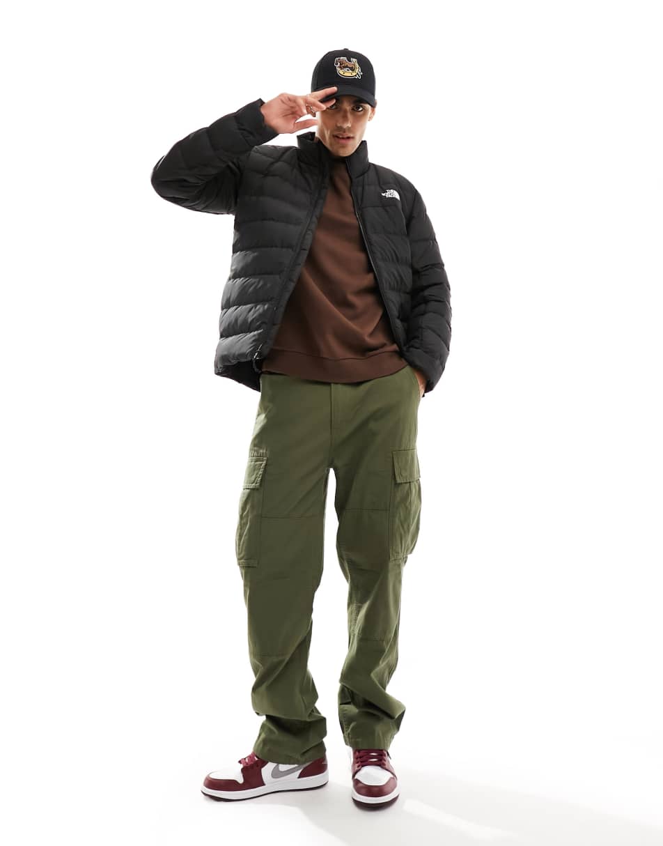 The North Face Aconcagua 3 down puffer jacket in black