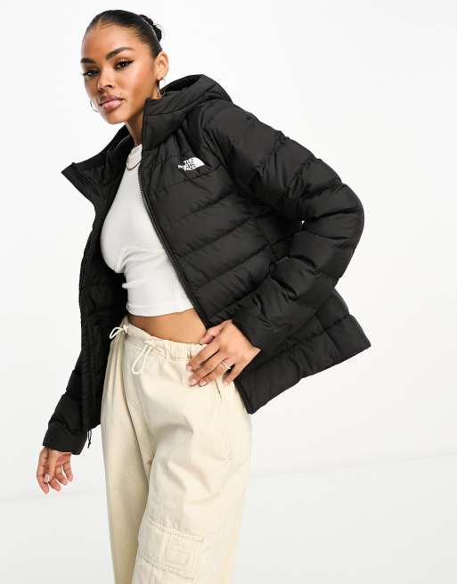 The North Face – Aconcagua 3 – Gesteppte Daunenjacke in Schwarz mit Kapuze, 2 von 4
