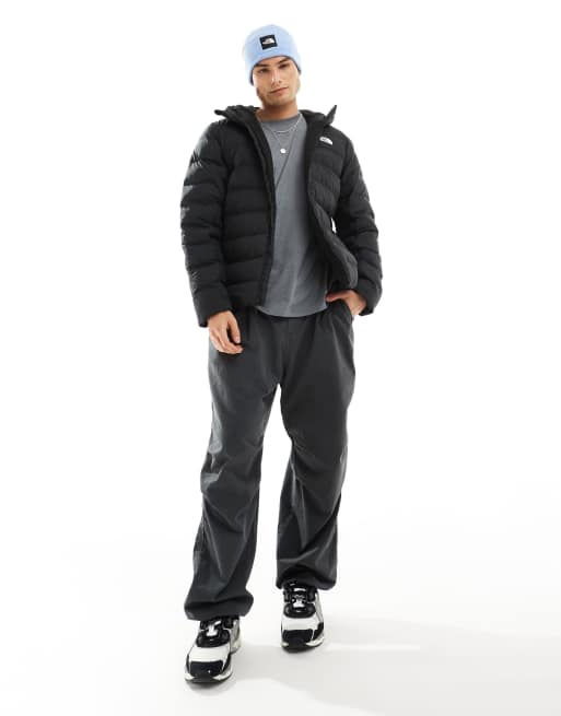 The North Face Aconcagua 3 lined padded hoodie jacket in black | ASOS