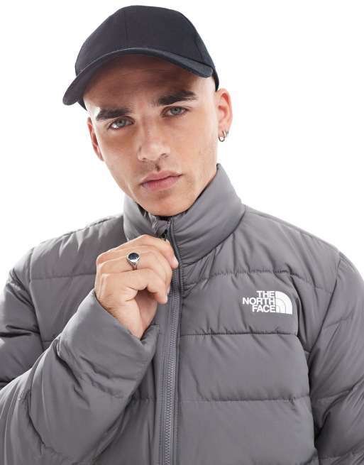 The North Face Aconcagua 3 puffer jacket in grey ASOS