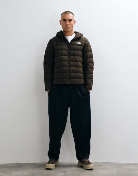 The North Face Aconcagua hooded jacket in dark chestnut - view 1