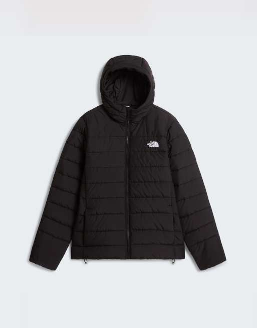 The North Face Aconcagua hooded jacket in tnf black, 3 of 4