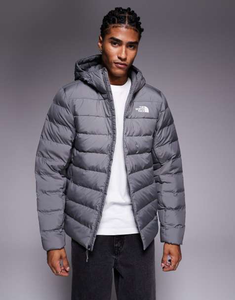 The North Face Aconcagua iii hooded jacket in smoked pearl - view 1