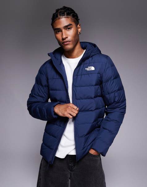 The North Face Aconcagua iii hooded jacket in summit navy-npf - view 1
