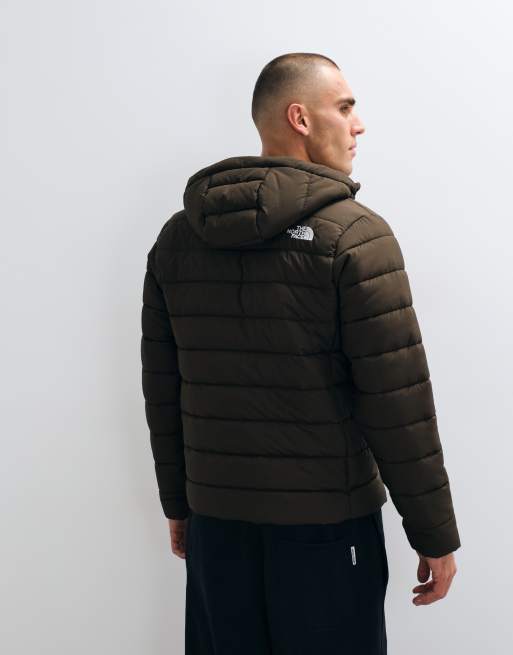 The North Face Aconcagua jack met capuchon in donker kastanjebruin, 5 van 5