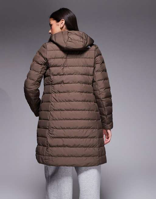 The North Face Aconcagua parka jacket in brown, 2 of 4