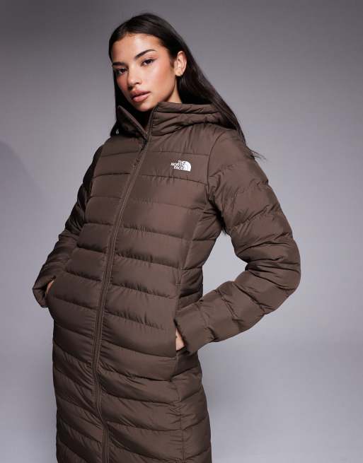 The North Face Aconcagua parka jacket in brown, 4 of 4