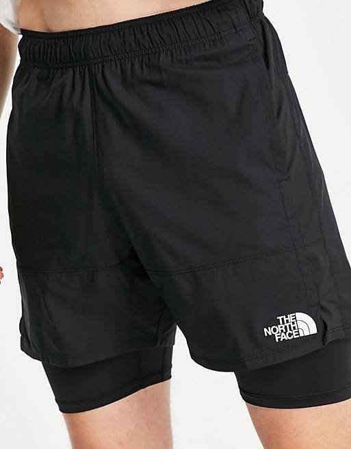 The North Face Active Trail Dual shorts in black