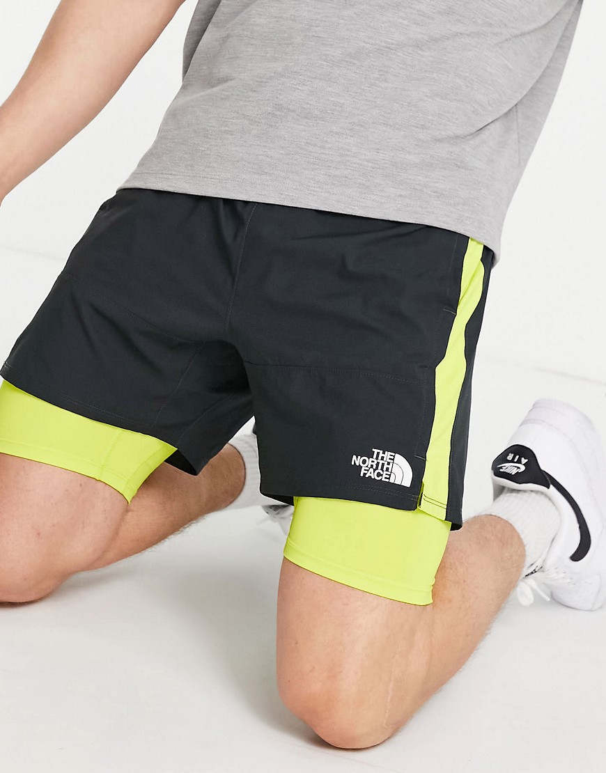 The North Face Active Trail Dual shorts in dark gray-Grey