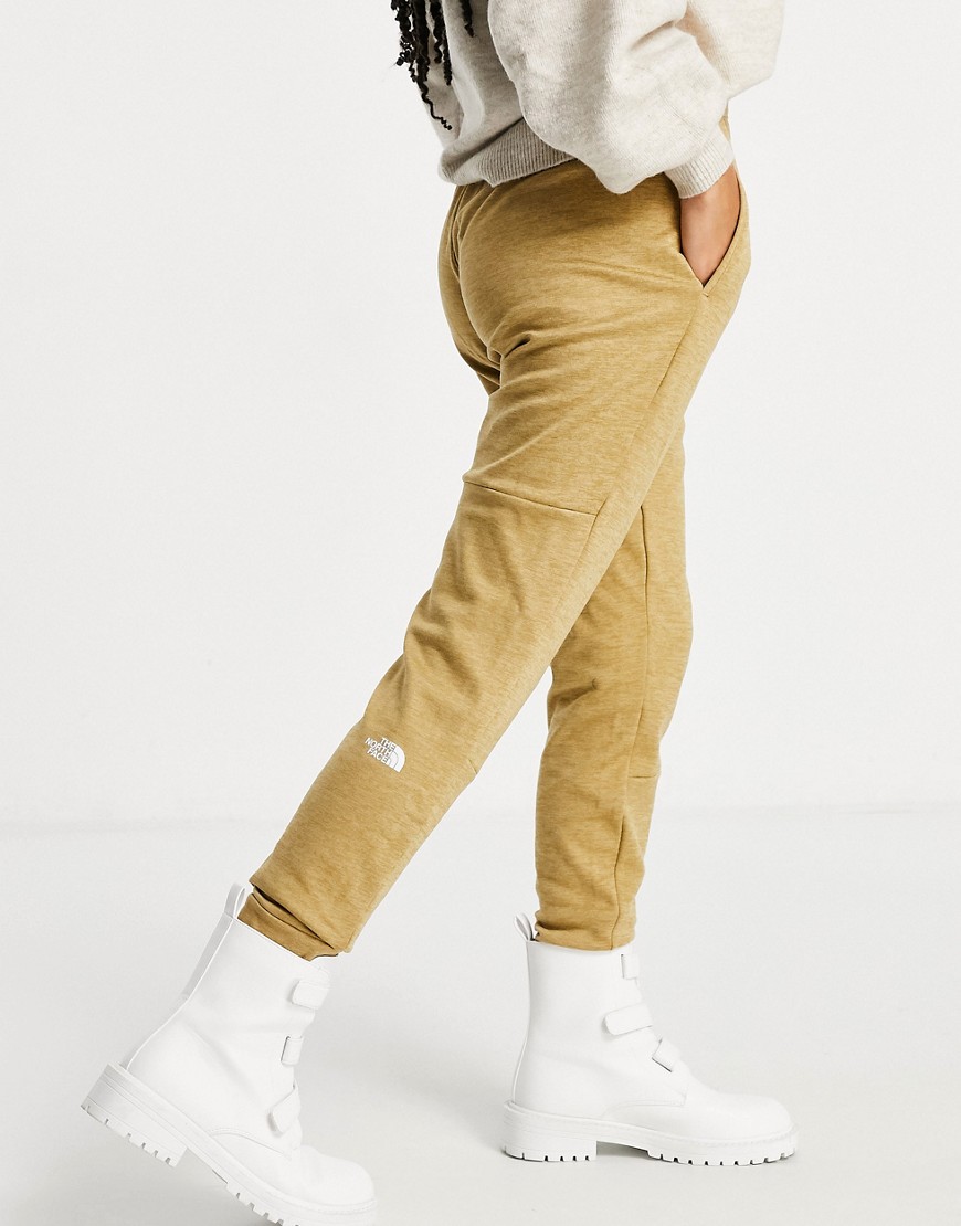 The North Face Active Trail fleece pant in khaki-Green