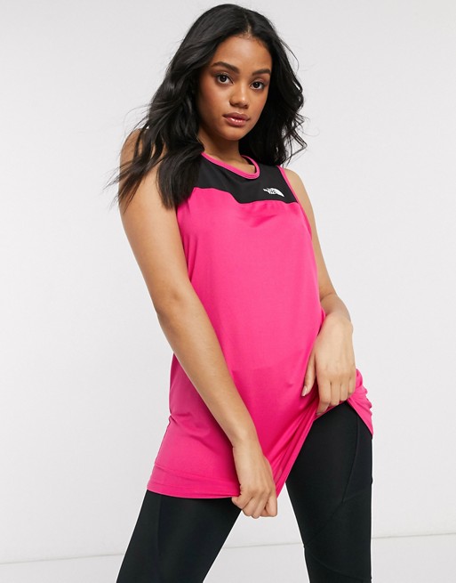 The North Face Active Trail tank top in pink