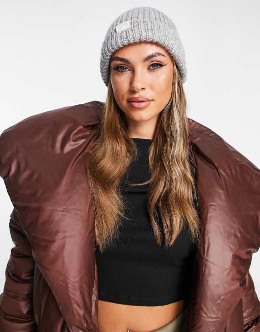 The North Face Airspun beanie in grey 
